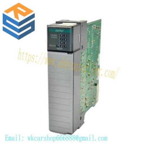 Allen Bradley 1756-NO8V Analog Output Module for Industrial Control Systems