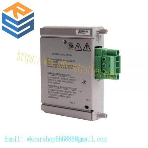 Bently Nevada 3500/01-01 Rack Configuration Software