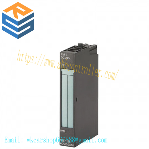 SIEMENS 6ES7138-4CA50-0AB0 PM-E Power Modules: High-Performance Industrial Control Solutions