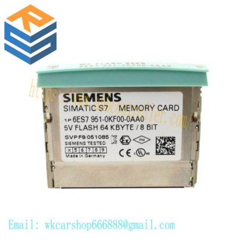 SIEMENS SIMATIC 6ES7951-0KF00-0AA0, Flash Memory Card