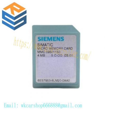 SIEMENS 6ES7953-8LM20-0AA0 Micro Memory Card for Industrial Automation