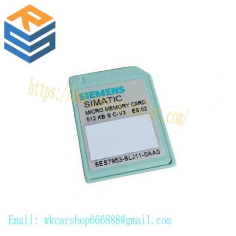 Siemens 6ES7 953-8LJ11-0AA0 Micro Memory Card for Industrial Control