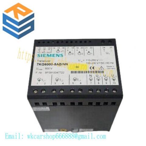 Siemens 7KG6000-8AB/LL - Industrial Control Module