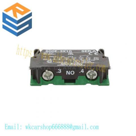 ABB 800E-3X10 Contact Block, Automation Solutions for Industrial Control