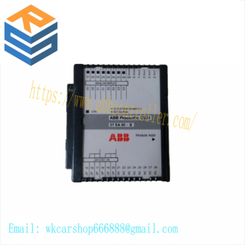 ABB 07EA90-S Analog Input Module for Advanced Control Solutions