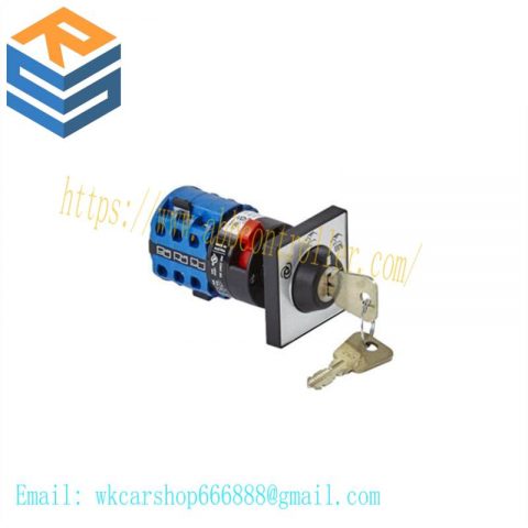 ABB 3HAC052287-002: Industrial Mode Selector, 3 Positions, Control Systems