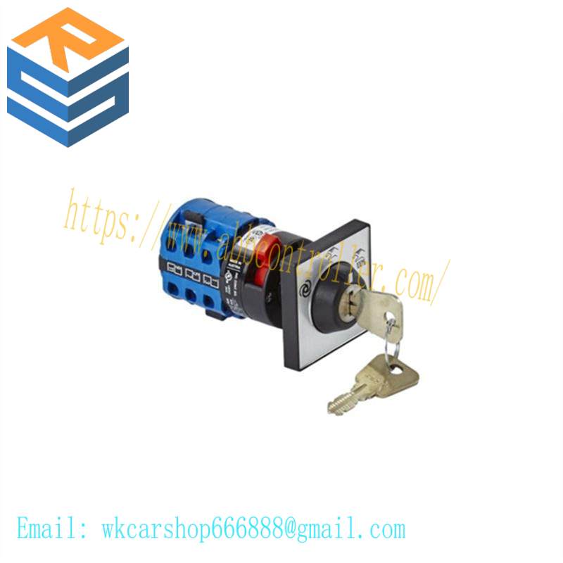 abb_3hac052287-002_mode_selector_3_pos.jpg ABB 3HAC052287-002: Industrial Mode Selector, 3 Positions, Control Systems