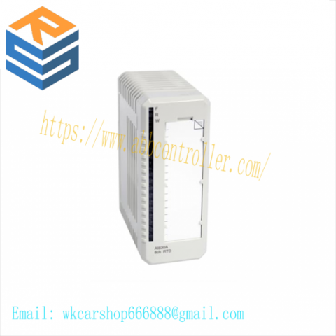 ABB AO830 3BSE040662R1: 8-Channel RTD Analog Input Module for Industrial Control Systems