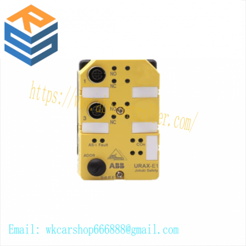 ABB URAX-E1/2TLA020072R0600 Safe Input Slave for Industrial Automation, 200 Characters