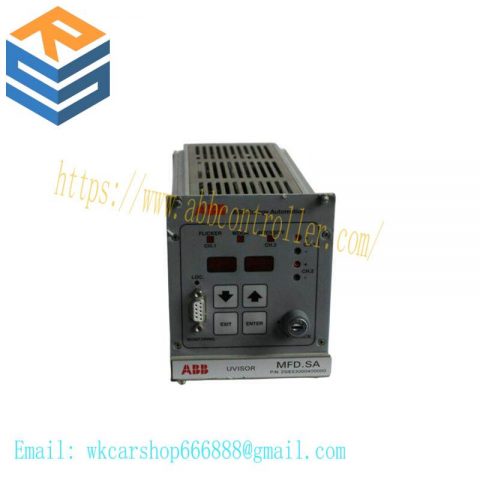 ABB UVISOR MFD.SA ZSIE53000400000 - Flame Controller, Industrial Automation Solutions