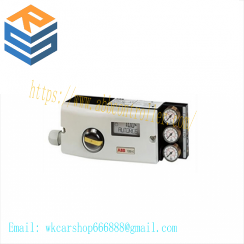 ABB V18345-1010421001 Intelligent Electro-Pneumatic Positioner for Advanced Control