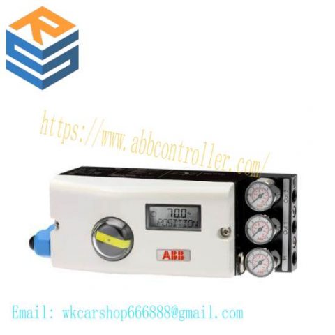 ABB V18345-1020421001: Intelligent Electro-Pneumatic Positioner for Advanced Valve Control