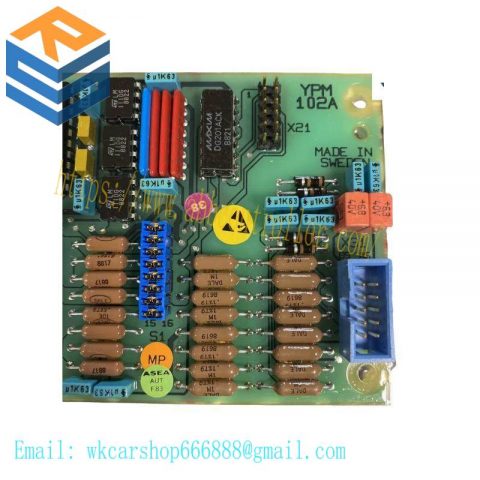 ABB YPM102A YT204001-AA | High Precision Analog Output Module for Industrial Control Systems