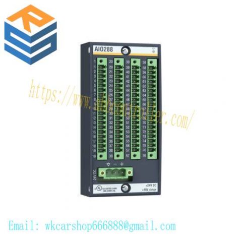 Bachmann PLC AIO288 - Integrated I/O Module, High Precision Control Solutions