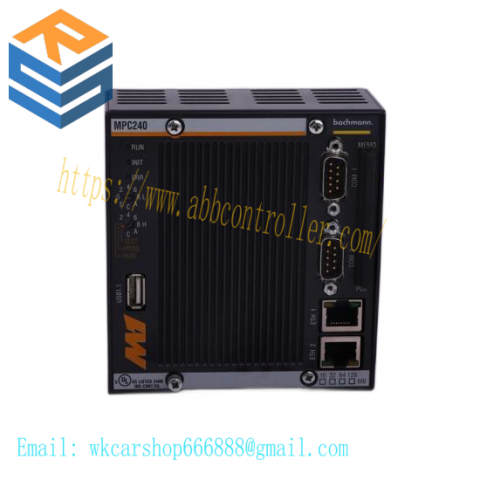 Bachmann PLC BS209 - Advanced Control Solutions for Industrial Automation