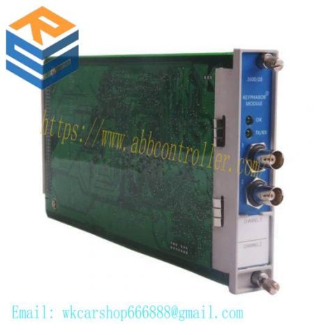 Bently Nevada 3500/25 Keyphasor Module 125792-01, Precision Sensor for Rotating Machinery Monitoring