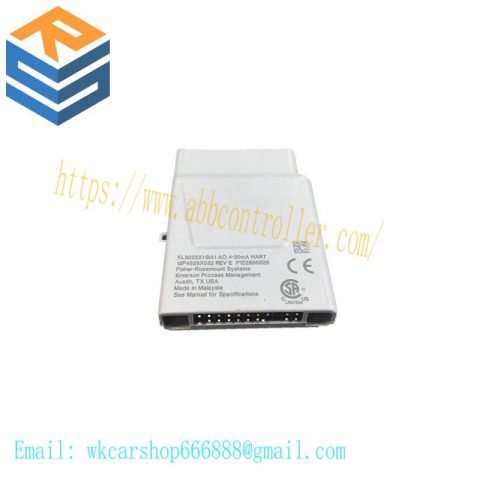 Emerson 12P4627X082: High-Side Discrete Output Module for Industrial Control Systems