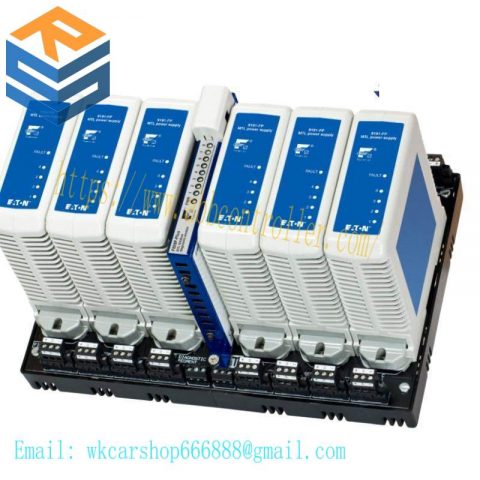 EMERSON 9191-FP Redundant Fieldbus Power Supplies, for Industrial Control Systems