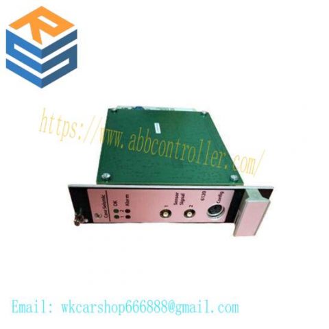 Emerson A6120 Case Seismic Vibration Monitor - Advanced Monitoring for Industrial Safety