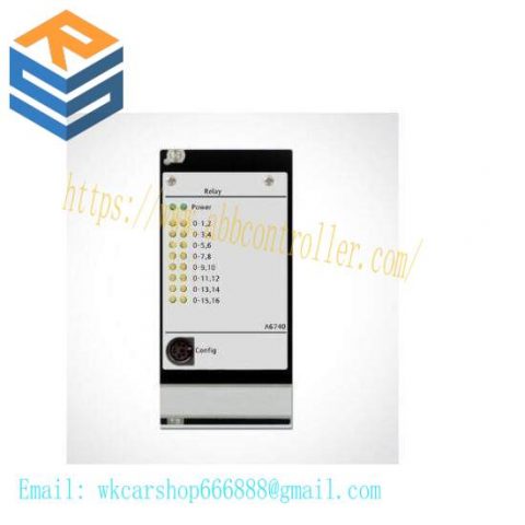 EMERSON A6740 Relay Output Module for Industrial Control Systems