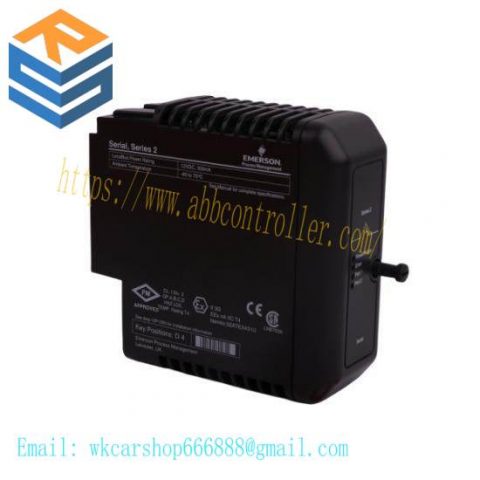 Emerson DeltaV 12P2506X032 Interface Card: Advanced Networking Solutions for Industrial Automation