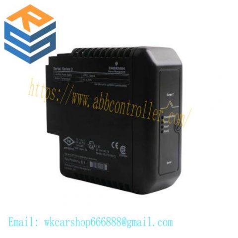 Emerson DeltaV VE4006P2 KJ3241X1BA1 12P2506X062 Redundant Serial Interface Card - Industrial Automation Solutions