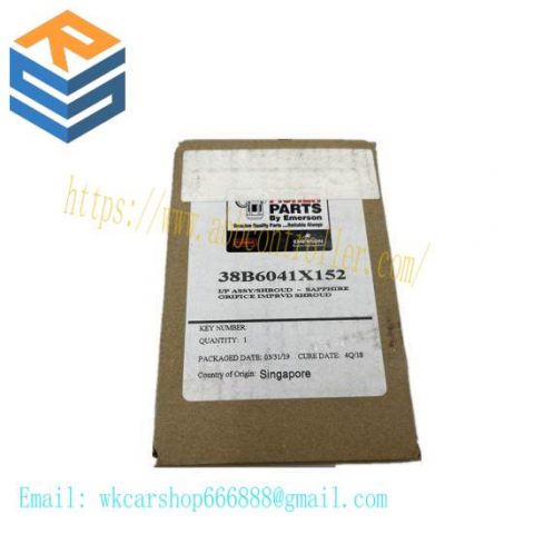 EMERSON Fisher 38B6041X152 Controller, Industrial Automation Solutions