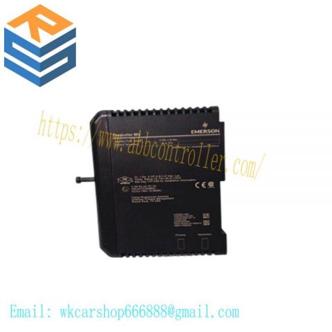 EMERSON KJ2005X1-MQ1 12P6381X022: Industrial PLC Controller