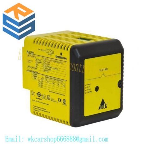 Emerson KJ2201X1BA1 - Advanced PLC Logic Solver, Designed for Industrial Control Solutions