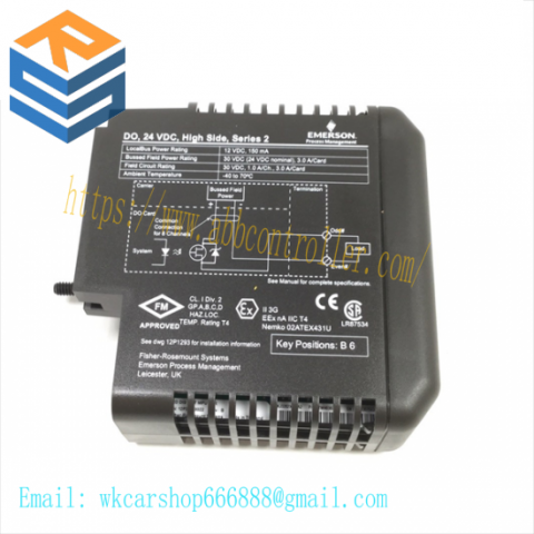 EMERSON KJ3241X1-EA1 - Advanced Interface Module for Industrial Automation