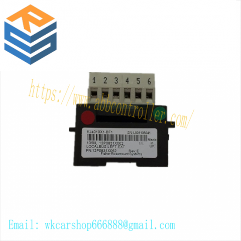 EMERSON KJ4010X1-BF1 - Industrial Control System's LocalBus Left Extender Module