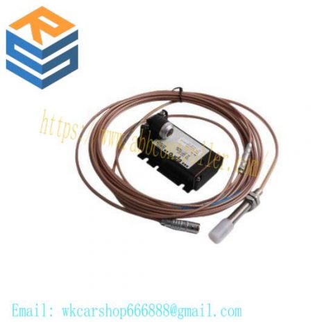 Emerson PR6423/002-020 CON021: 8mm Eddy Current Sensor for Advanced Control Applications