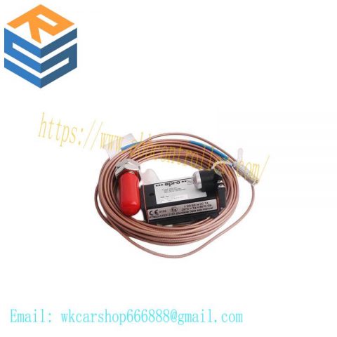 Emerson PR6424/000-040 CON021 Temperature Sensor Module