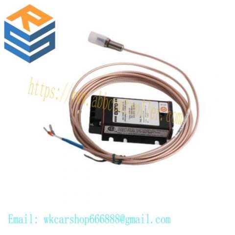 EMERSON TS/PR6423/01R-140 CON021 8mm Eddy Current Sensor: Precision Measurement in Industrial Control