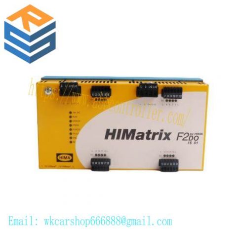 Hima F2 DO 16 01 - Safety-Related Controller, Hima's Reliable Choice for Industrial Automation