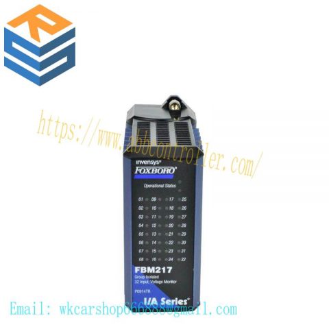 FOXBORO FBM217: Isolated 32-Input PLC Module, Precision Control for Industrial Automation