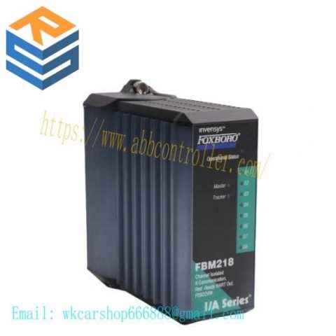 Invensys Foxboro FBM218 P0922VW Output Module - Advanced Control Solutions