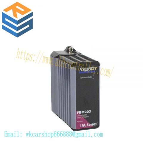 FOXBORO FBM203 I/O Module - Industrial Automation Control