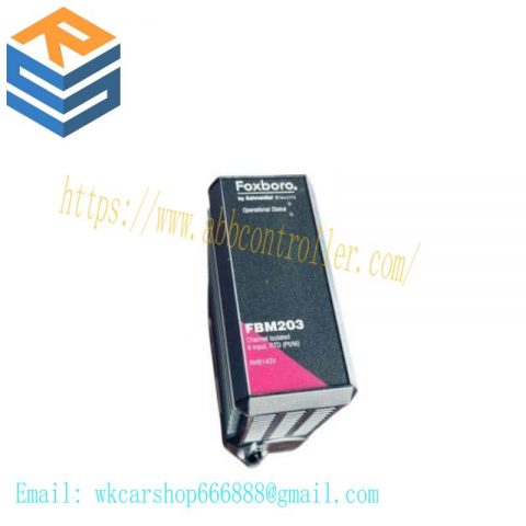 FOXBORO FBM203 RH914SV - Channel Isolated 8 Input RTD Module