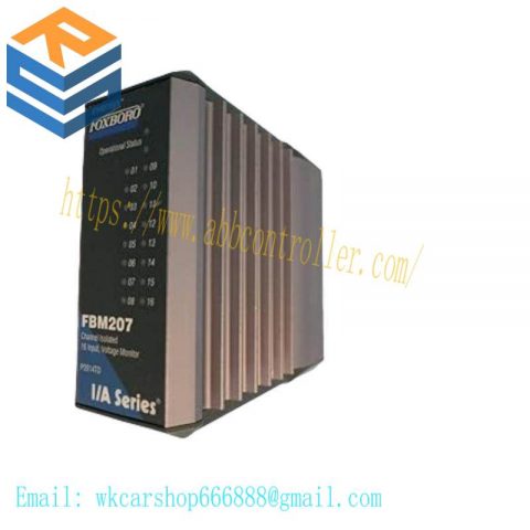 Foxboro FBM207 P0914TD: High Precision Channel Isolated Monitor for Industrial Control
