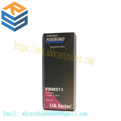 Foxboro FBM211 P0914TN Differential Input Module, Precision Control for Industrial Automation