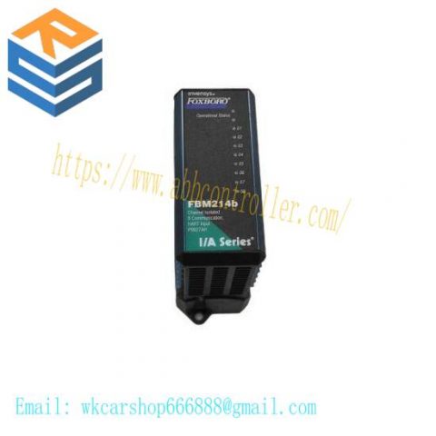 FOXBORO FBM214B RH927AH - Advanced Control Module for Industrial Automation