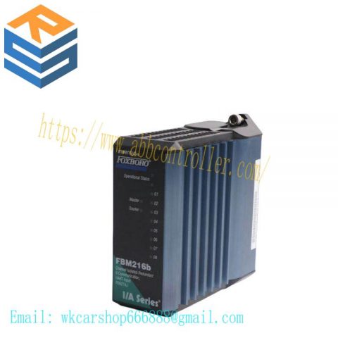 FOXBORO FBM216B P0927AJ - High-Performance Control Module for Industrial Automation
