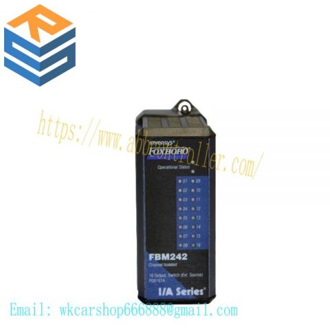 Foxboro FBM242 P0916TA: Advanced Output Interface Module for Industrial Control Systems