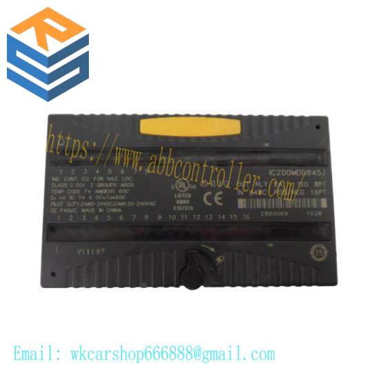 ge_fanuc_ic200mdd845.jpg GE FANUC IC200MDD845: Advanced Control Module for Industrial Automation