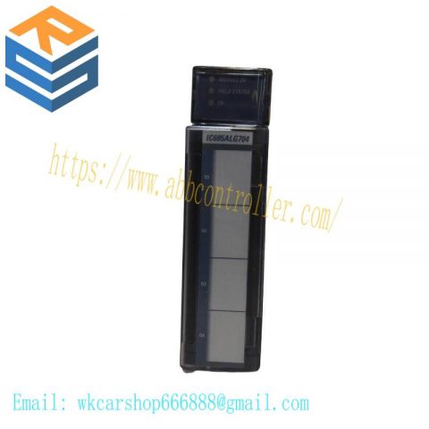 GE Fanuc IC695ALG704 - 4-Channel Analog Output Module for Industrial Automation