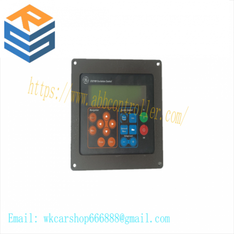 GE Fanuc IC752SPL013 Excitation Control Panel