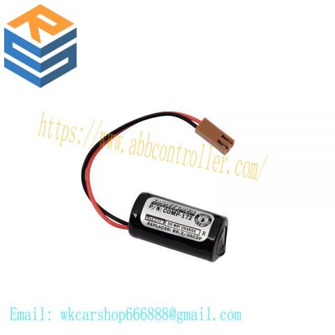 GE IC693ACC301 Lithium Battery Replacement Module, for Industrial Automation Systems