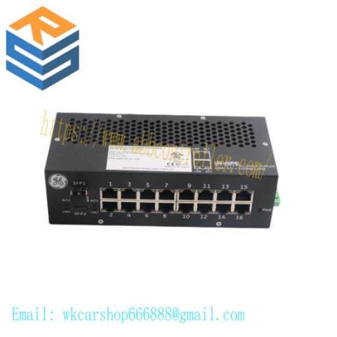 GE IS420ESWBH1A Ethernet Switch with Fiber, High Speed Industrial Networking Solution
