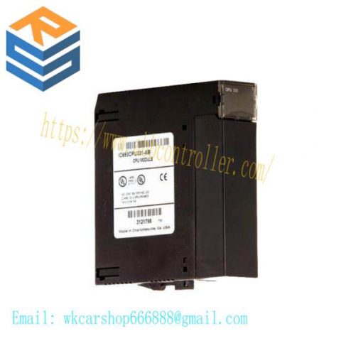 GE IC693CPU331 - Modular Control Module for Advanced Automation Systems